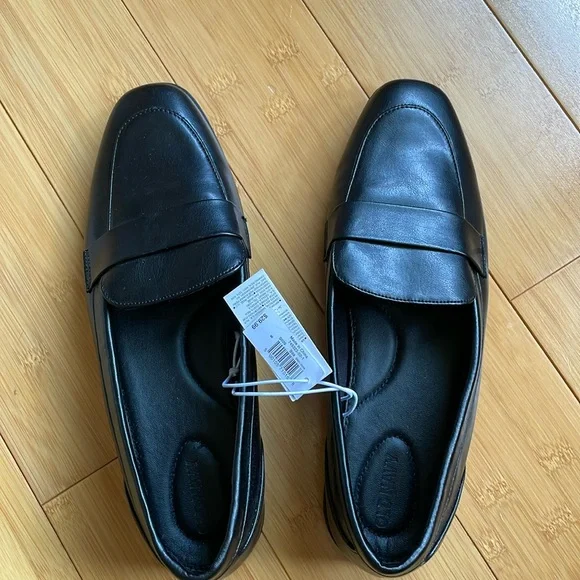 Old Navy city loafers shoes flats black size 9 NWT - Picture 2 of 10